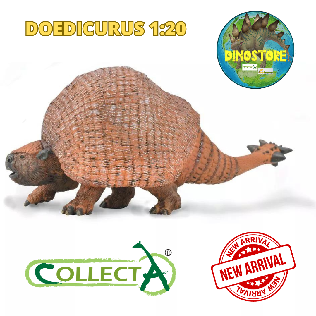 CollectA 88930 2020 Doedicurus Deluxe modello in scala 1:20 mammifero/armadillo