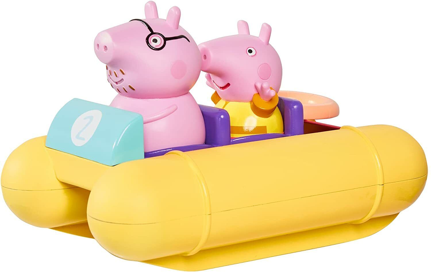 Pedalo' barca galleggiante di peppa pig per bagno bagnetto bambini piscina
