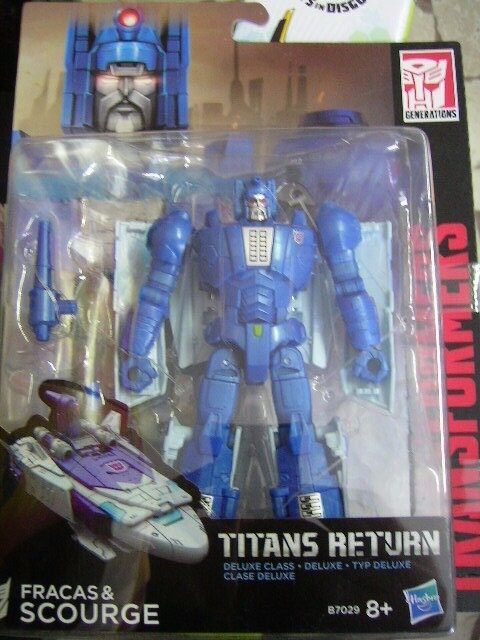 TRANSFORMERS TITANS RETURN FRACAS & SCOURGE B7029