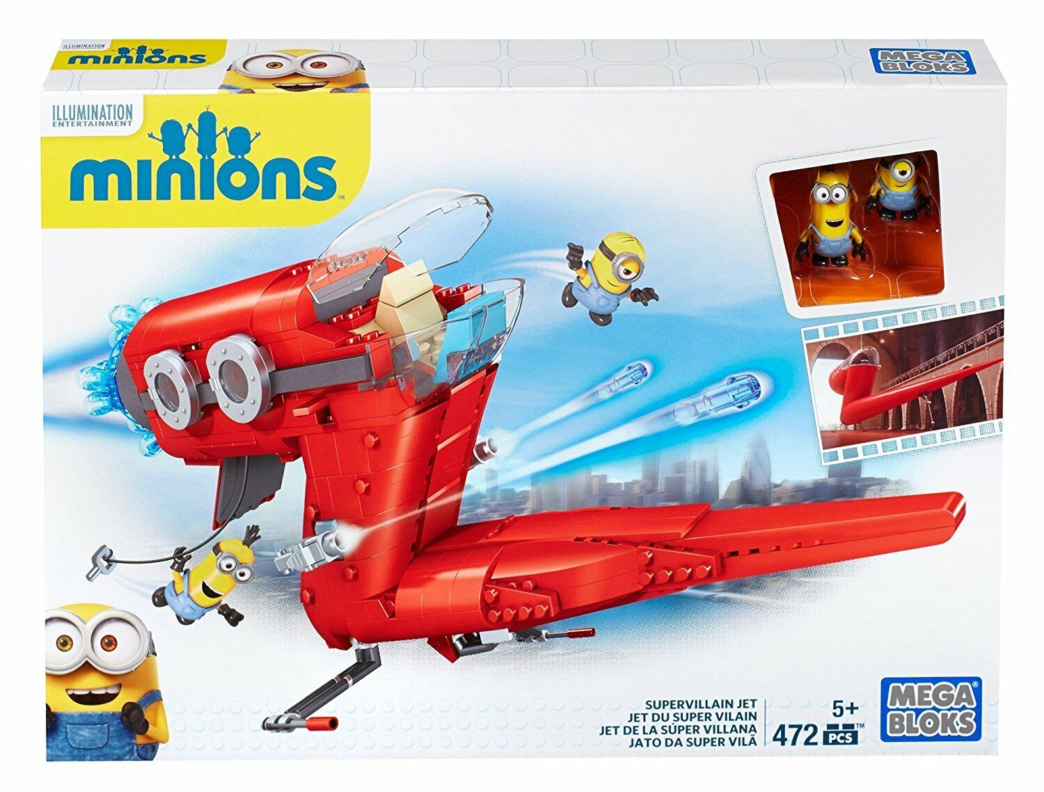 Cattivissimo Me - Supervillain Jet Kit Cnf60 MEGA BLOKS