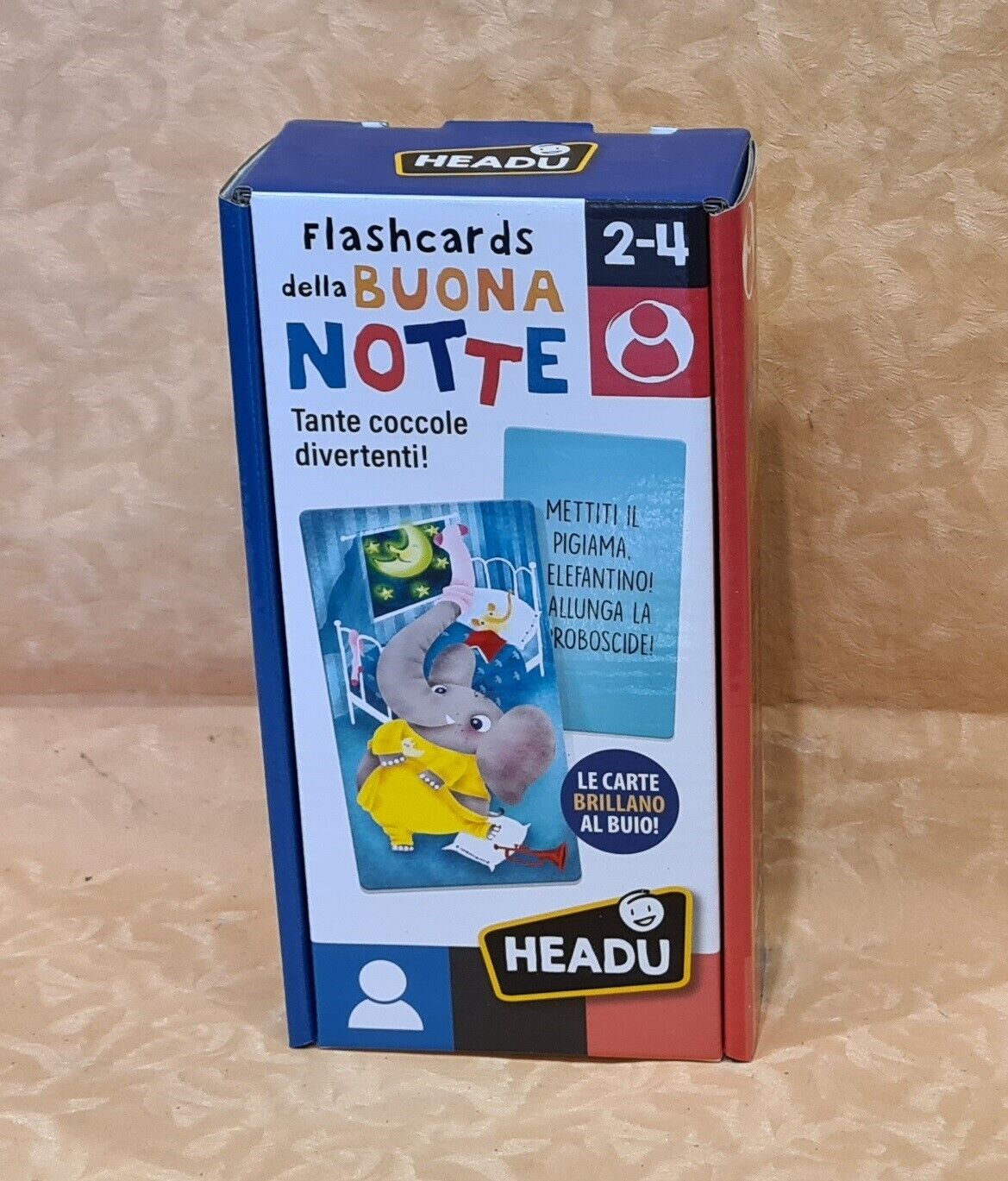 HEADU FLASHCARDS DELLA BUONANOTTE GIOCO EDUCATIVO  cod.27313