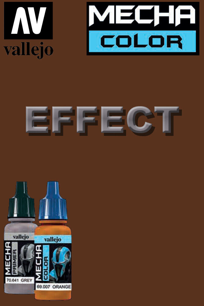 Vallejo Mecha Color Acrylic Paint Colore Acrilico 69818 Brown Engine Soot (Matt)