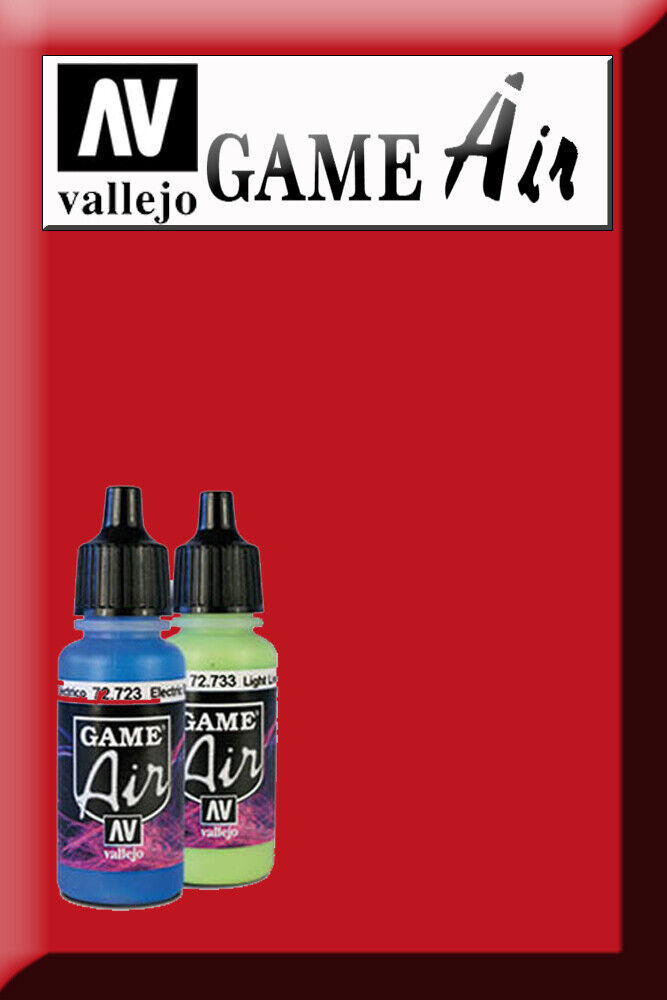 Game Air Primer Pure Red 70624 Acrylic Paint VALLEJO