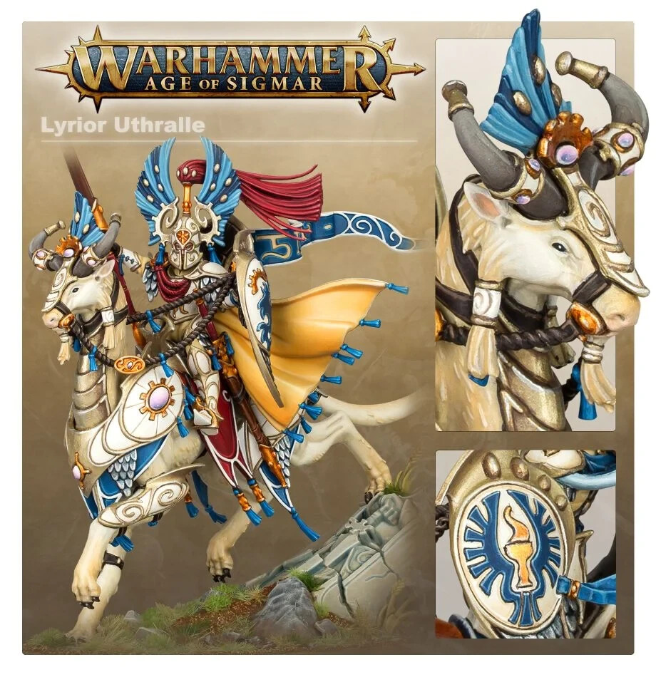 Warhammer Lumineth Lyrior Uthralle - Vanari Lord Regent