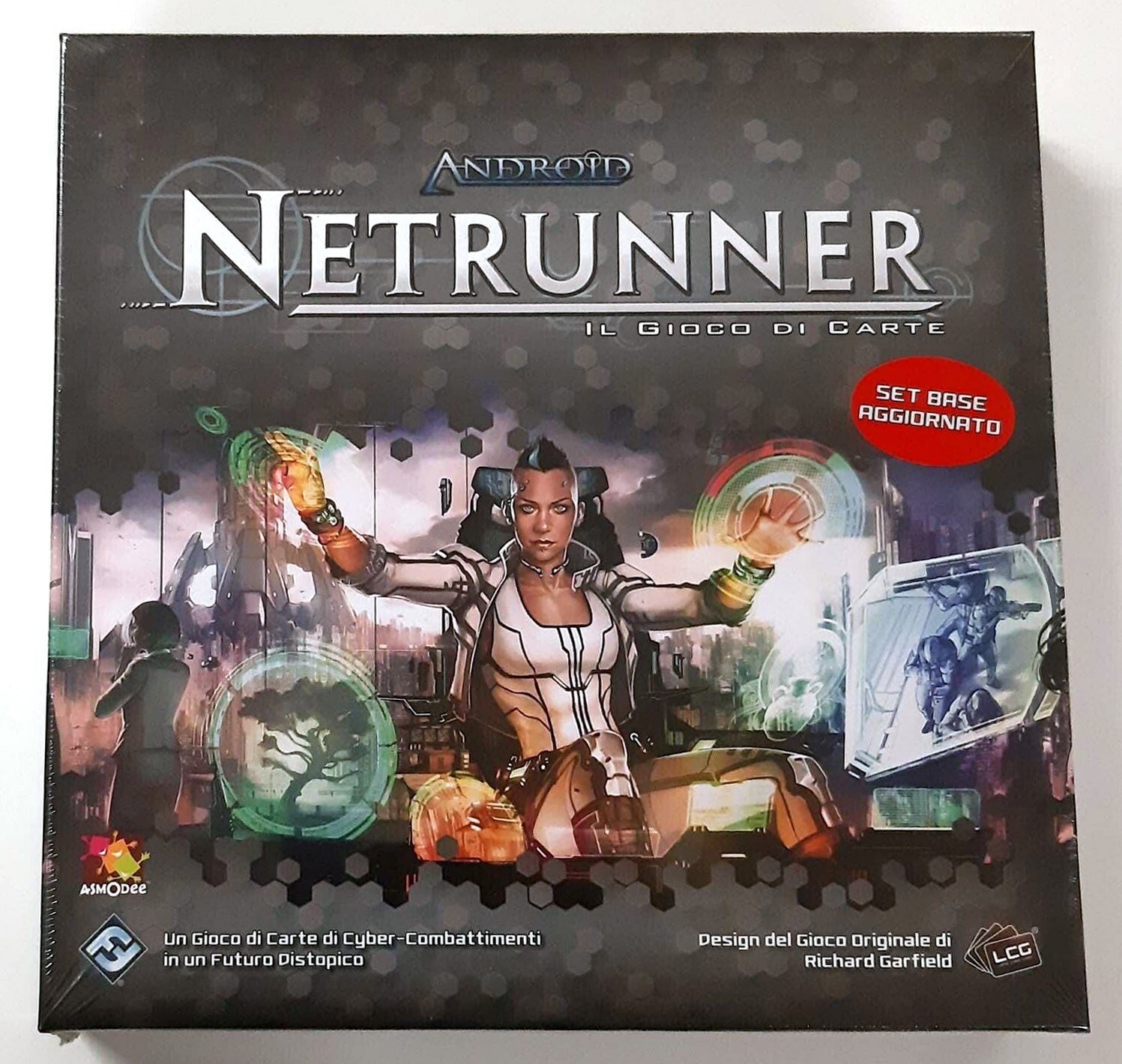 ANDROID NETRUNNER Il Gioco di Carte LCG SET BASE AGGIORNATO Asmodee 2014 Nuovo