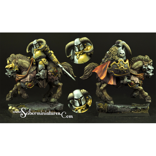 Scibor Miniatures Barbarian on Horse