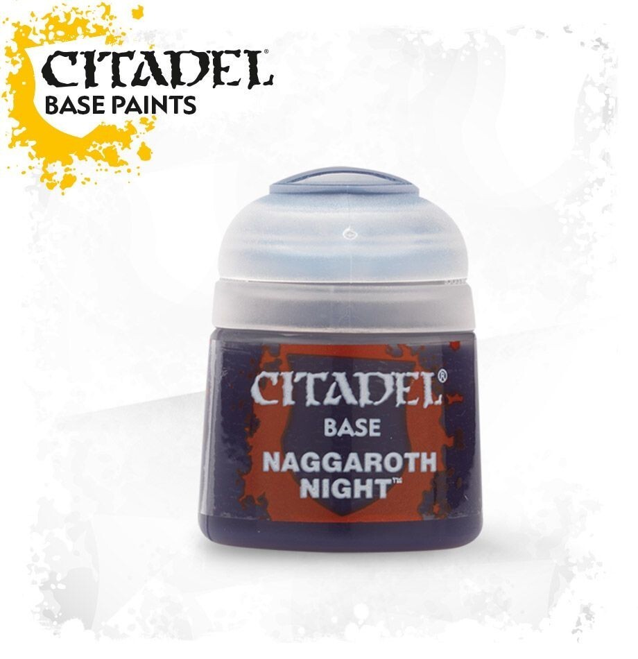 NAGGAROTH NIGHT colore BASE Citadel WARHAMMER Games Workshop BLU acrilico CLASSI