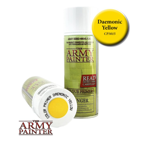 Army Painter Spray Primer Daemonic Yellow