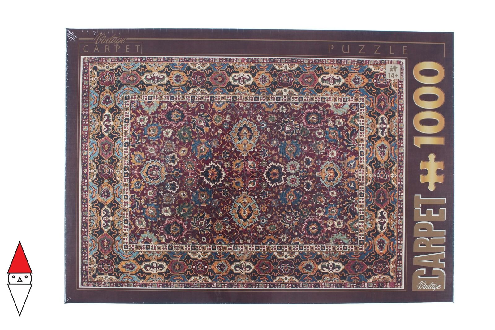 PUZZLE OGGETTI DTOYS OGGETTI COMUNI VINTAGE CARPET TAPPETO 1000 PZ