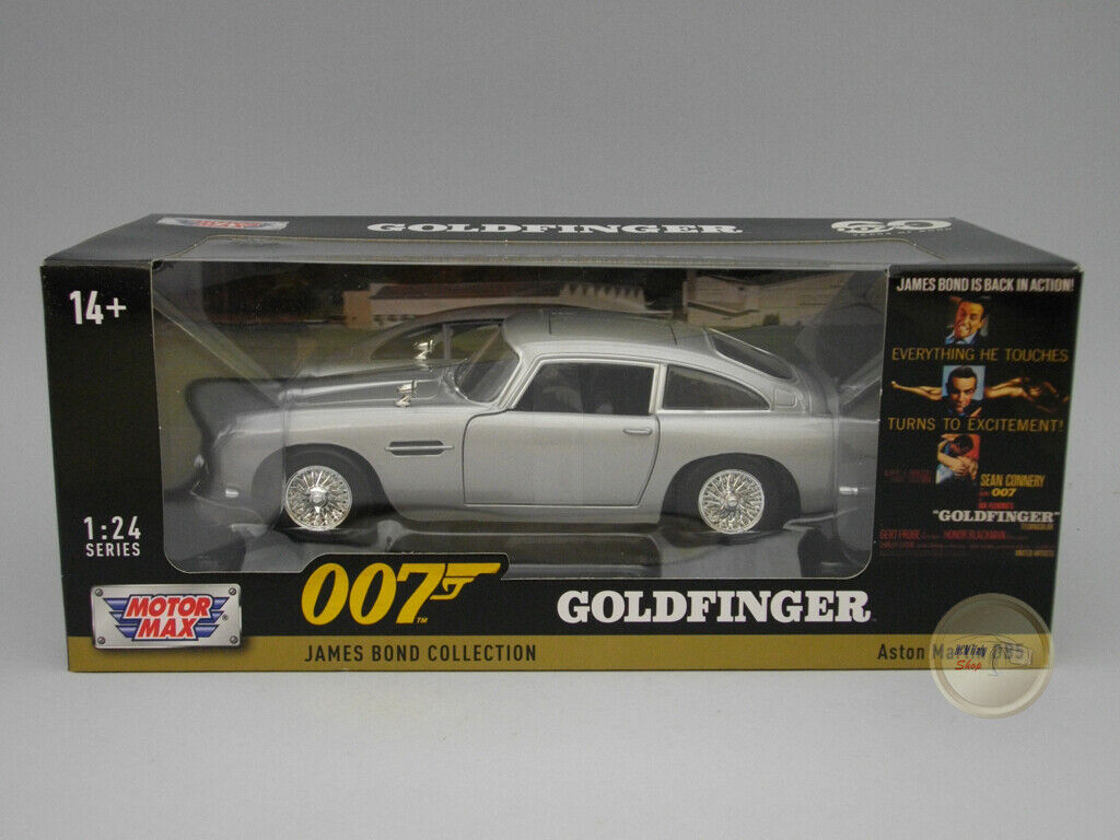 Aston Martin DB5 - Motormax James Bond Series 1:24 - MX79857JS