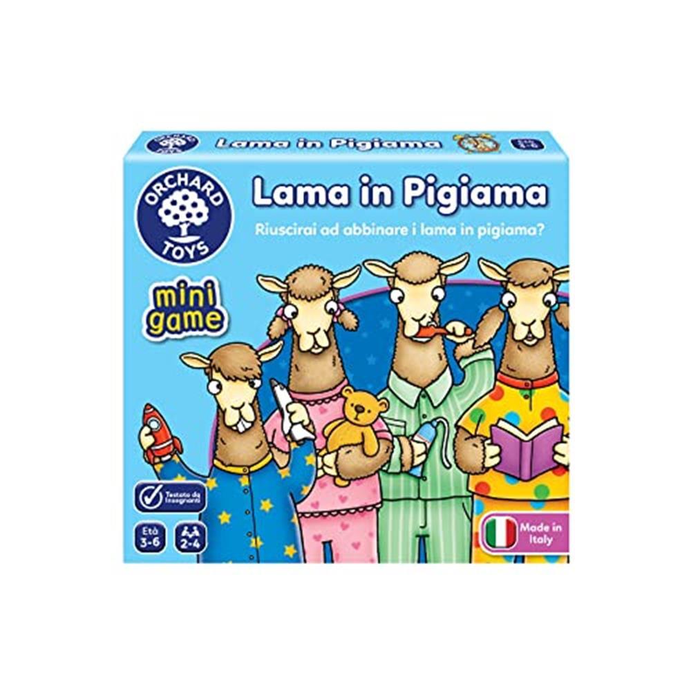 Lama in Pigiama - Gioco educativo di Abbinamento e Memoria per bambini da ...