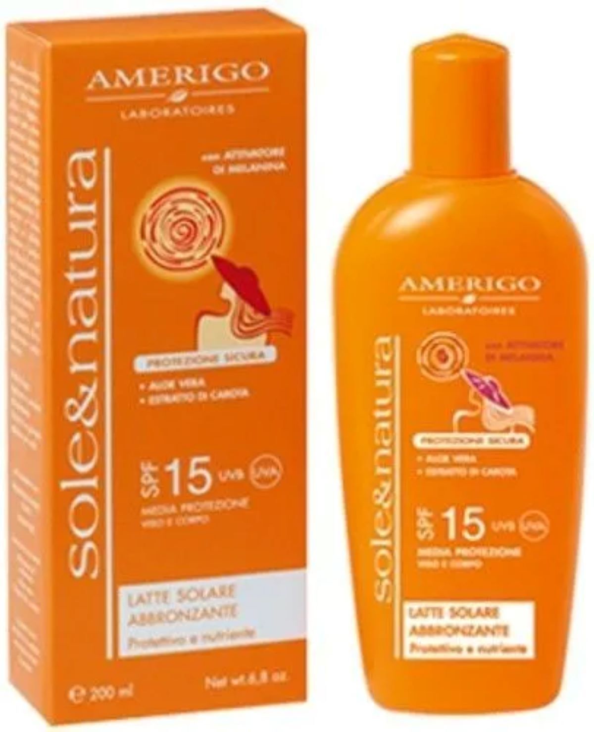 Sole & Natura latte solare spf15