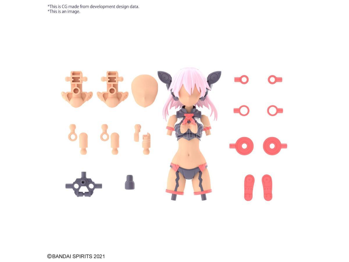 30MS OP PT SET 8 SCOUT COSTUME CLR C MODEL KIT BANDAI MODEL KIT