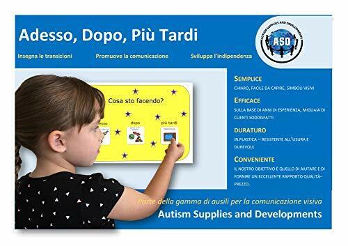 Autism Supplies & Developments- Plastic Visual Now Next Later Board (i2h)