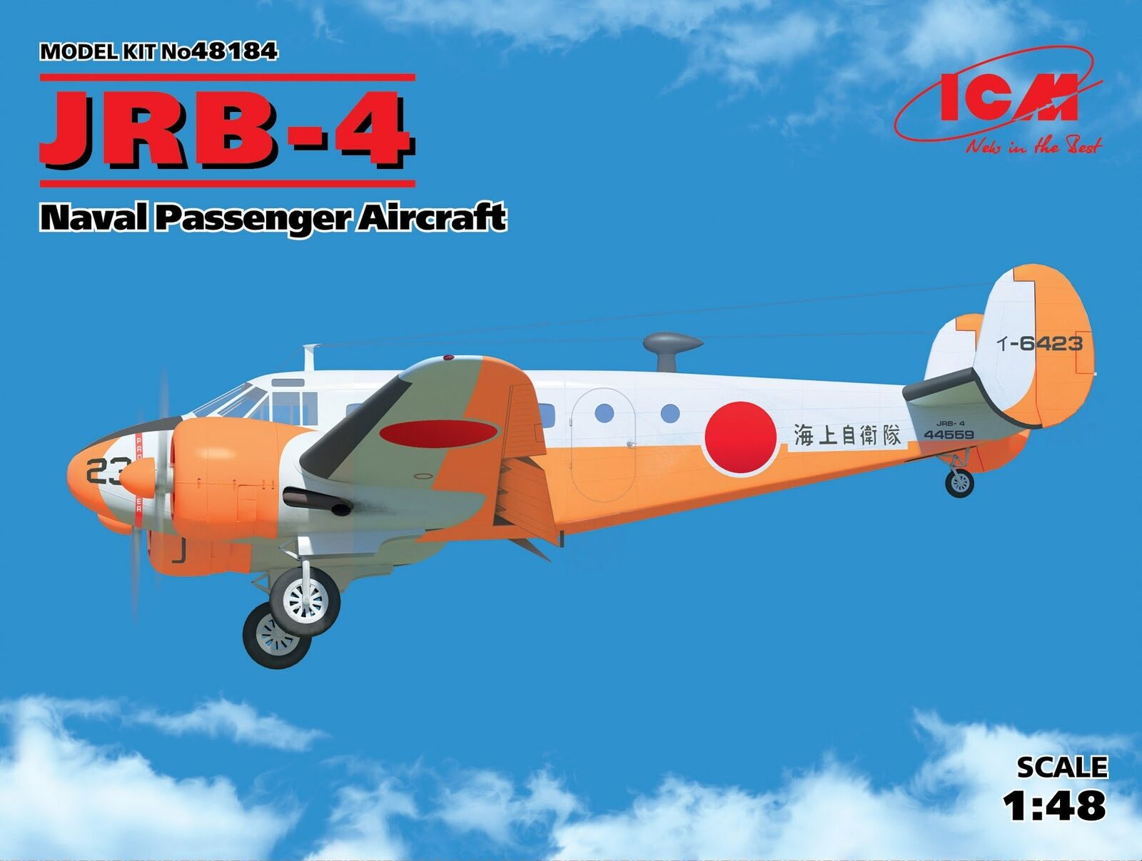 JRB-4, Naval Passenger Aircraft 1:48 Plastic Model Kit ICM