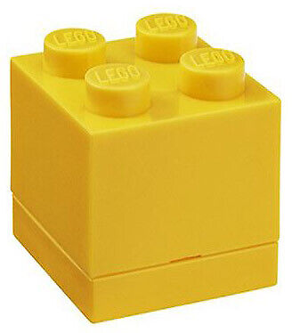 Contenitore LEGO Mini Box 4 Giallo ROOM COPENHAGEN