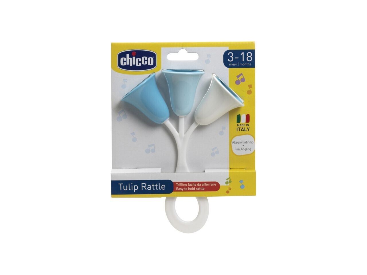 CHICCO TRILLINO TULIPANO SONORO AZZURRO NEW 2023