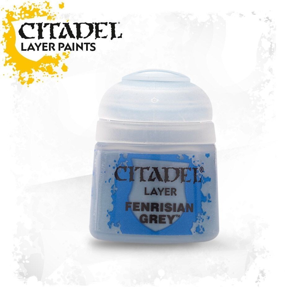 FENRISIAN GREY colore LAYER Citadel WARHAMMER Games Workshop GRIGIO pittura BOCC