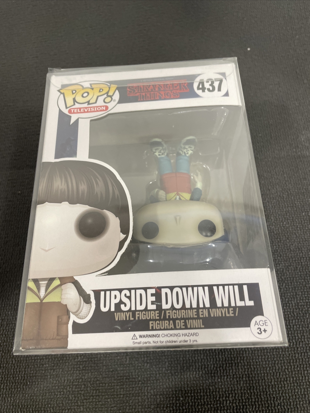 Funko POP! Upside Down Will #437 – Stranger Things –  With Protector