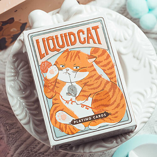Mazzo di carte Liquid Cat Playing Cards by 808 Magic and Bacon Playing Card