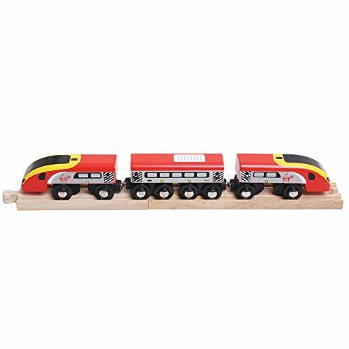 Bigjigs Rail Pendolino Treni Virgin (R5e)
