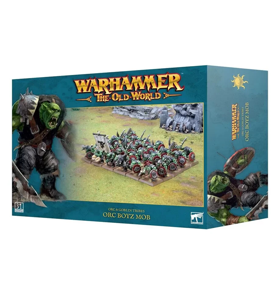 Warhammer Orc boys Mob warhammer old world