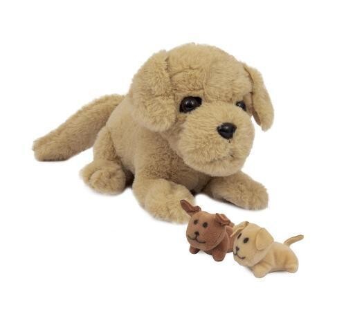 GIOCHERIA CUCCIOLOVE PELUCHE CANE CON CUCCIOLI MUM AND PUPPY