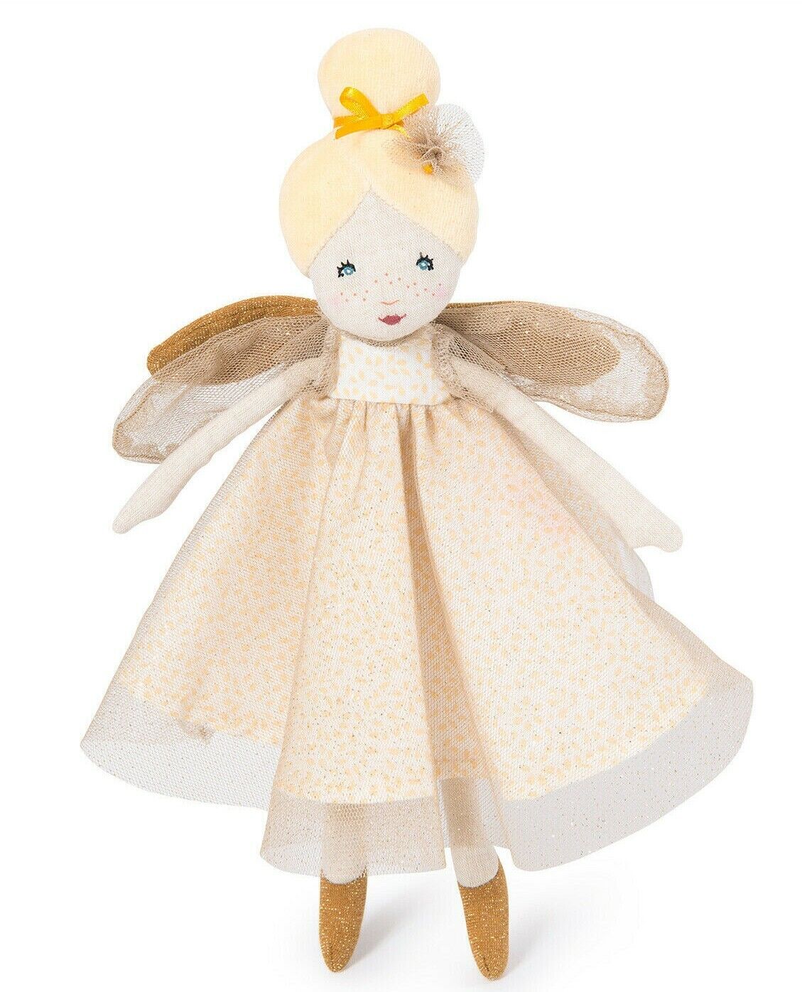 Bambola La Fatina dorata altezza 30 cm Moulin Roty 711237 Fairy doll Poupée fée