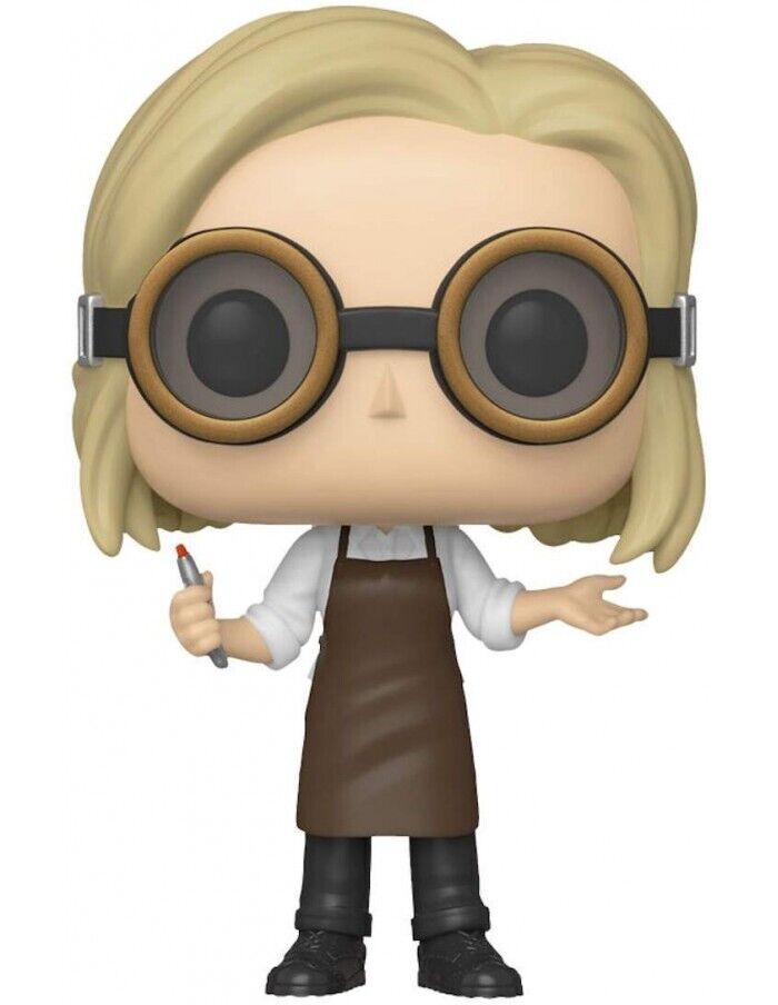 FUNKO POP TELEVISION DR. WHO 13TH DOCTOR WITH GOGGLES VINYL FIGURE NEW!