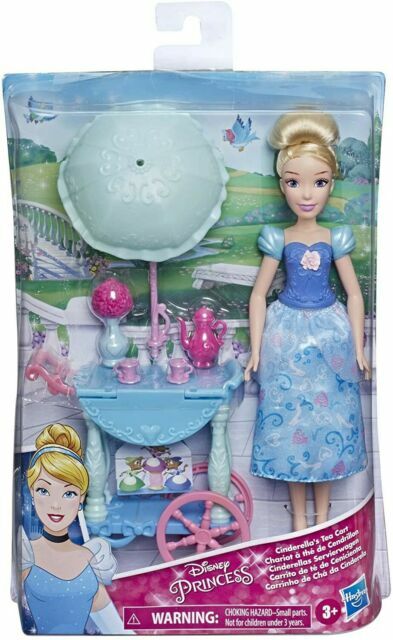 HASBRO DISNEY PRINCESS CENERENTOLA E IL CARRELLO DEL TE'