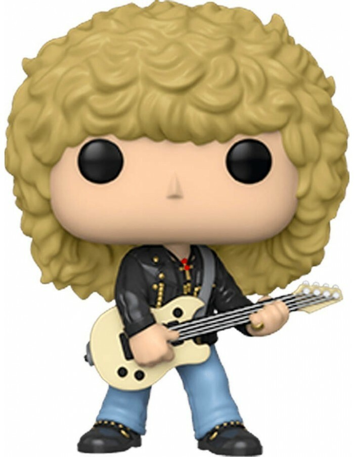 FUNKO POP MUSIC ROCKS DEF LEPPARD RICK SAVAGE VINYL FIGURE NEW!