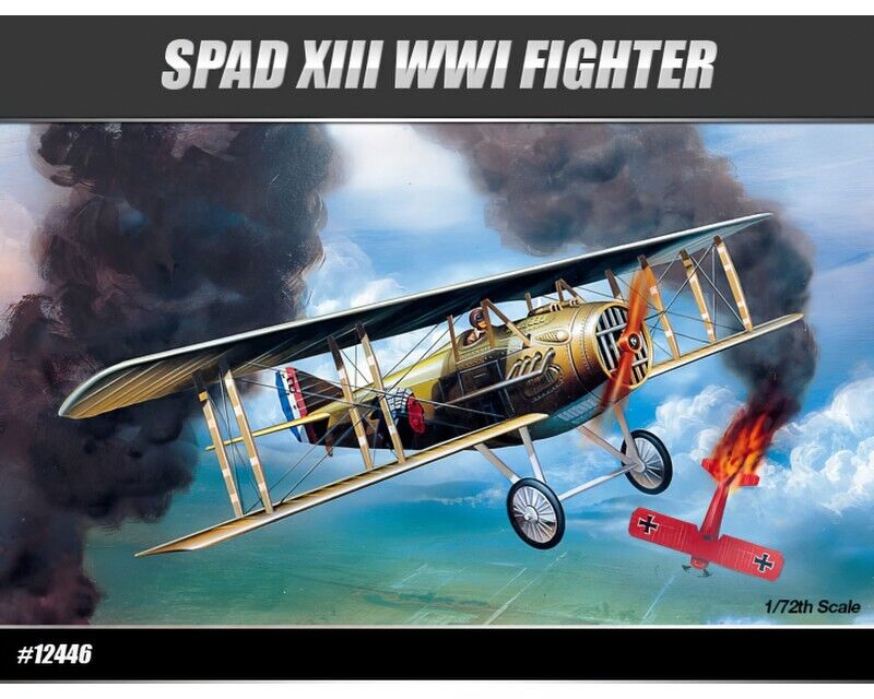 Academy Spad XIII WWI Fighter 1:72 12446 modellismo