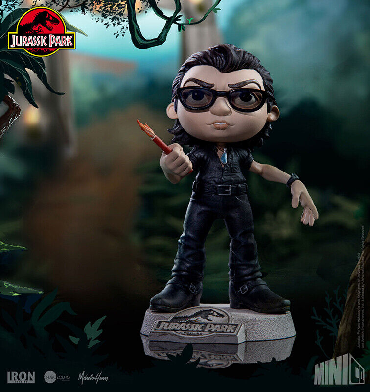 Jurassic Park Ian Malcom Minico Figure IRON STUDIOS