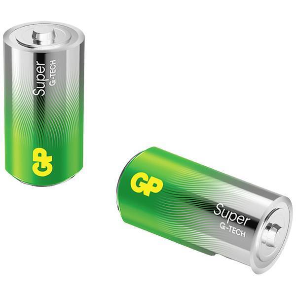 GP BATTERIES GPSUP14A814S2 BATTERIA 1/2 TORCIA C ALCALINA/MANGANESE 1.5 V 2 PZ