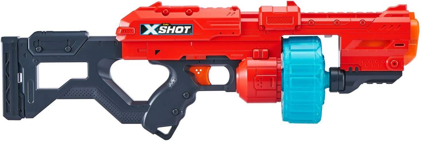 X-Shot Excel Max Havoc Foam Dart Blaster, Colore Rosso, 36469 Zuru