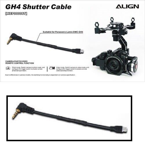 CAVO SCATTO RICAMBIO ALIGN HEP00008T SHUTTER CABLE GH4 X PANASONIC CAMERA 1 PZ
