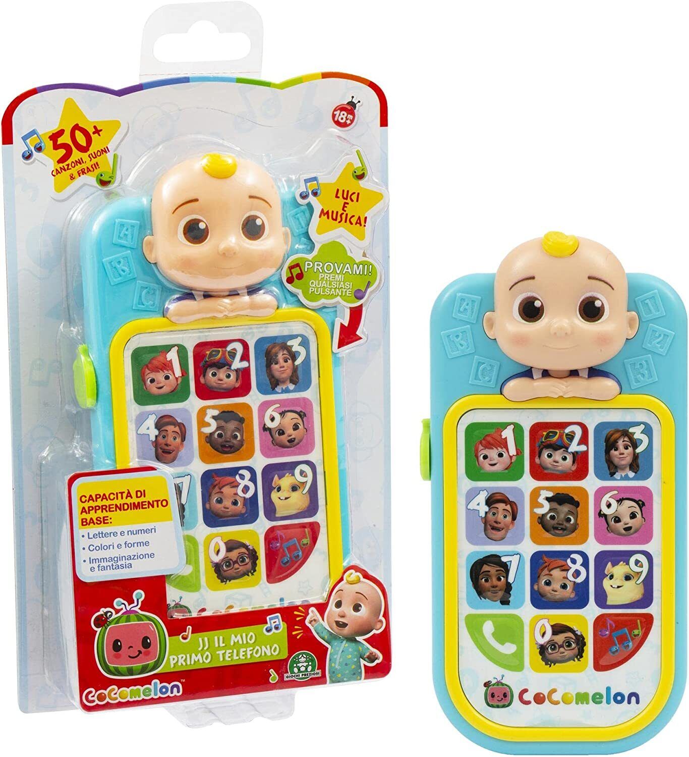 Cocomelon JJ il mio Primo telefonino, Giochi Preziosi CCM06201