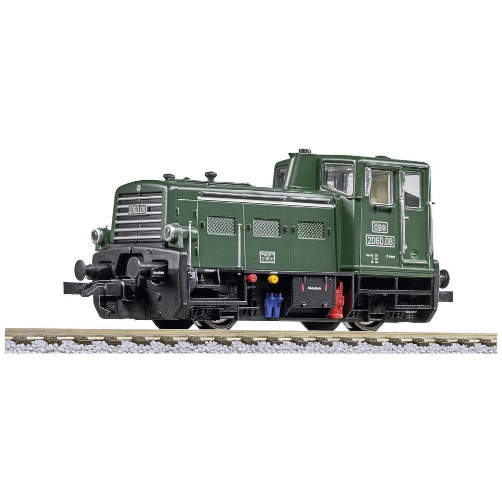 Liliput L132482 Locomotiva diesel H0, 2060.08 verde dellolio BB