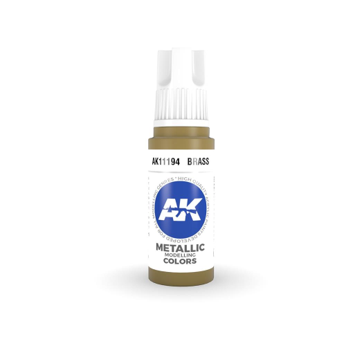 AK INTERACTIVE: colore acrilico 3rd Generation Brass 17ml