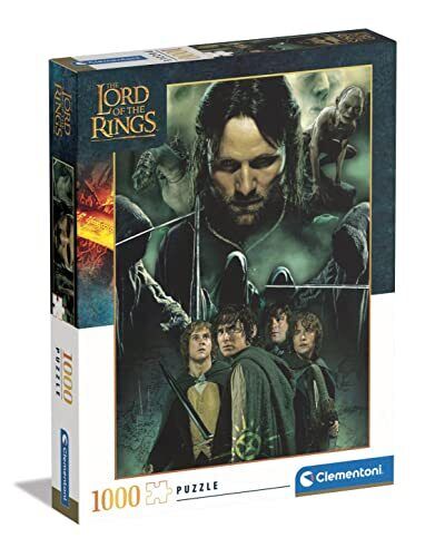 Clementoni Lord Of The Rings Rings-1000 Pezzi Adulti, Puzzle Film Famosi, (K7A)