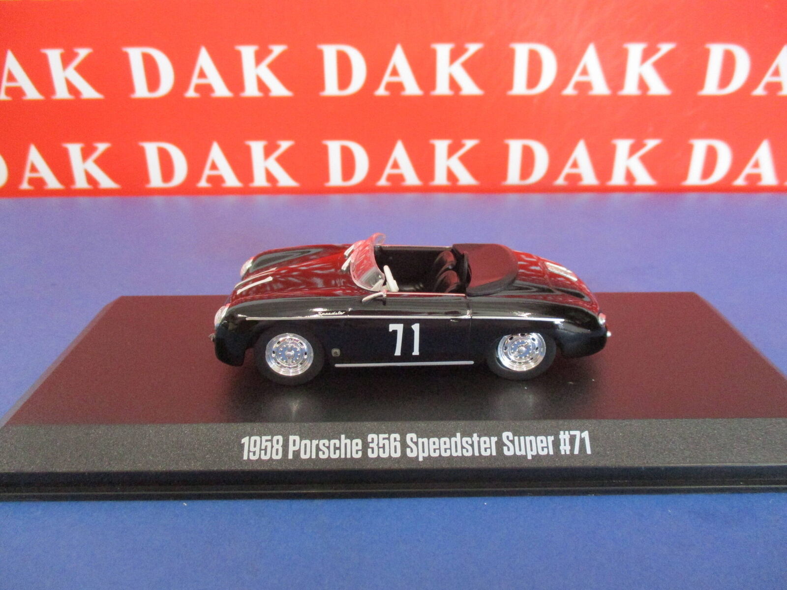 Die cast 1/43 Modellino Auto Porsche 356 Speedster Super N71 1958 by Greenlight