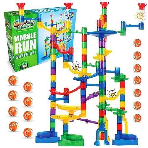 Marble Genius Marble Run (150 pezzi): labirinto o gioco di corse per (O4C)