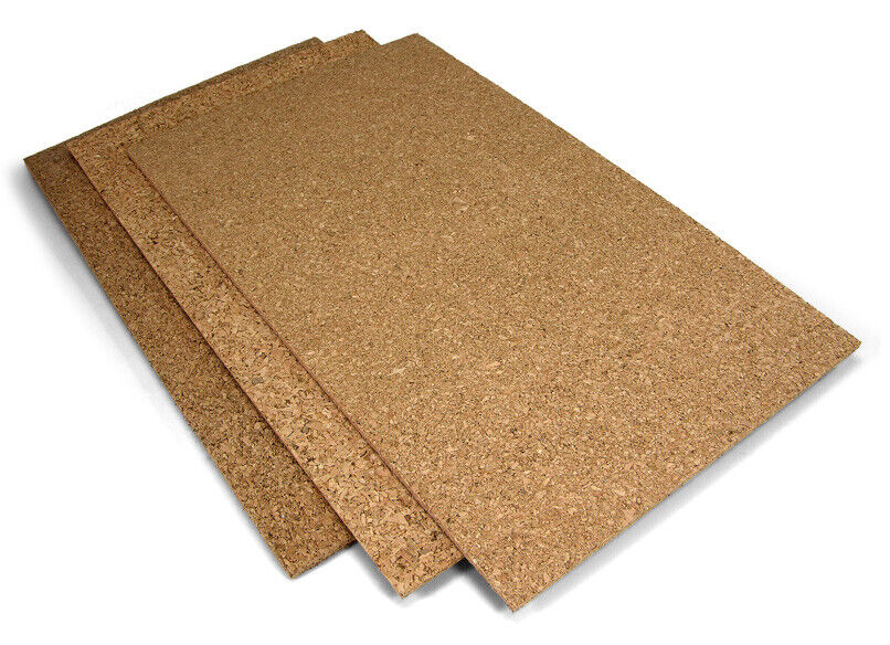 Corck Sheet - Coarse Grained - 200 X 300 X 2mm (2 Sheets) Accessorio Model Kit