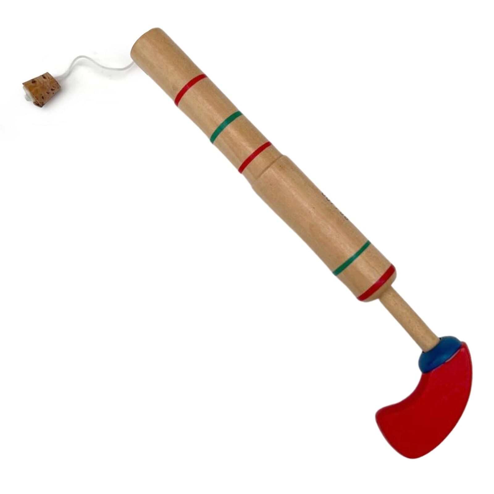 Wooden Pop Gun with cork bung