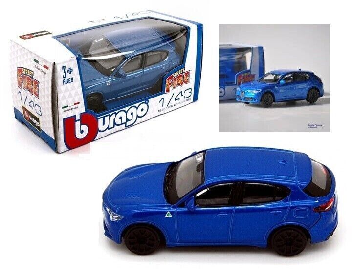Bburago STREET FIRE ALFA ROMEO STELVIO - 1:43