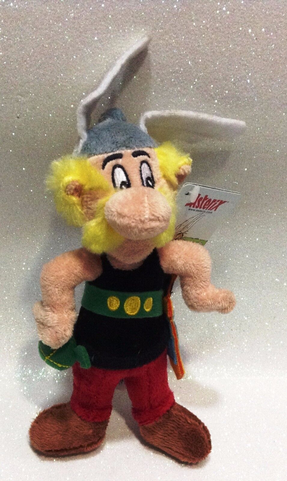 ASTERIX PELUCHE 20 CM SOFT PLUSH 8" ORIGINAL BY UDERZO