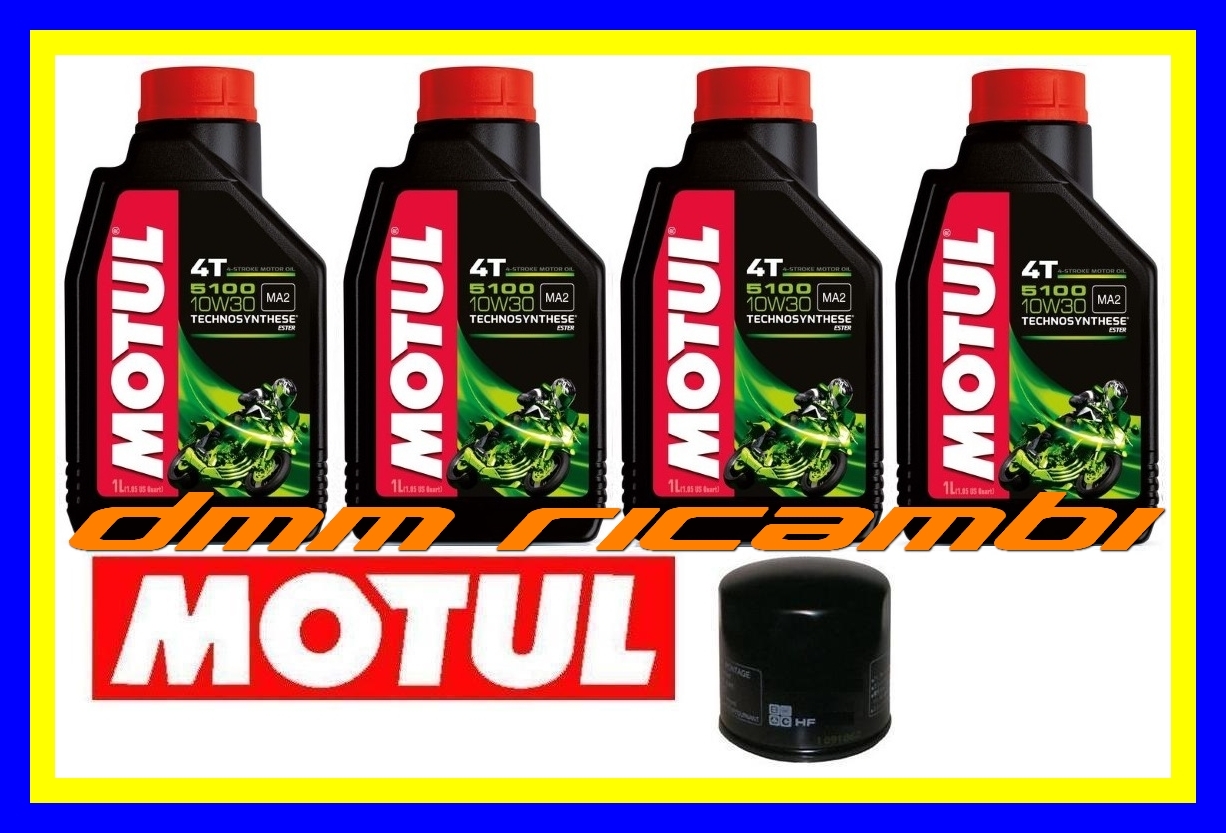 Kit Tagliando HONDA CBR 1000 RR 15>16 + Filtro Olio MOTUL 5100 10W30 2015 2016