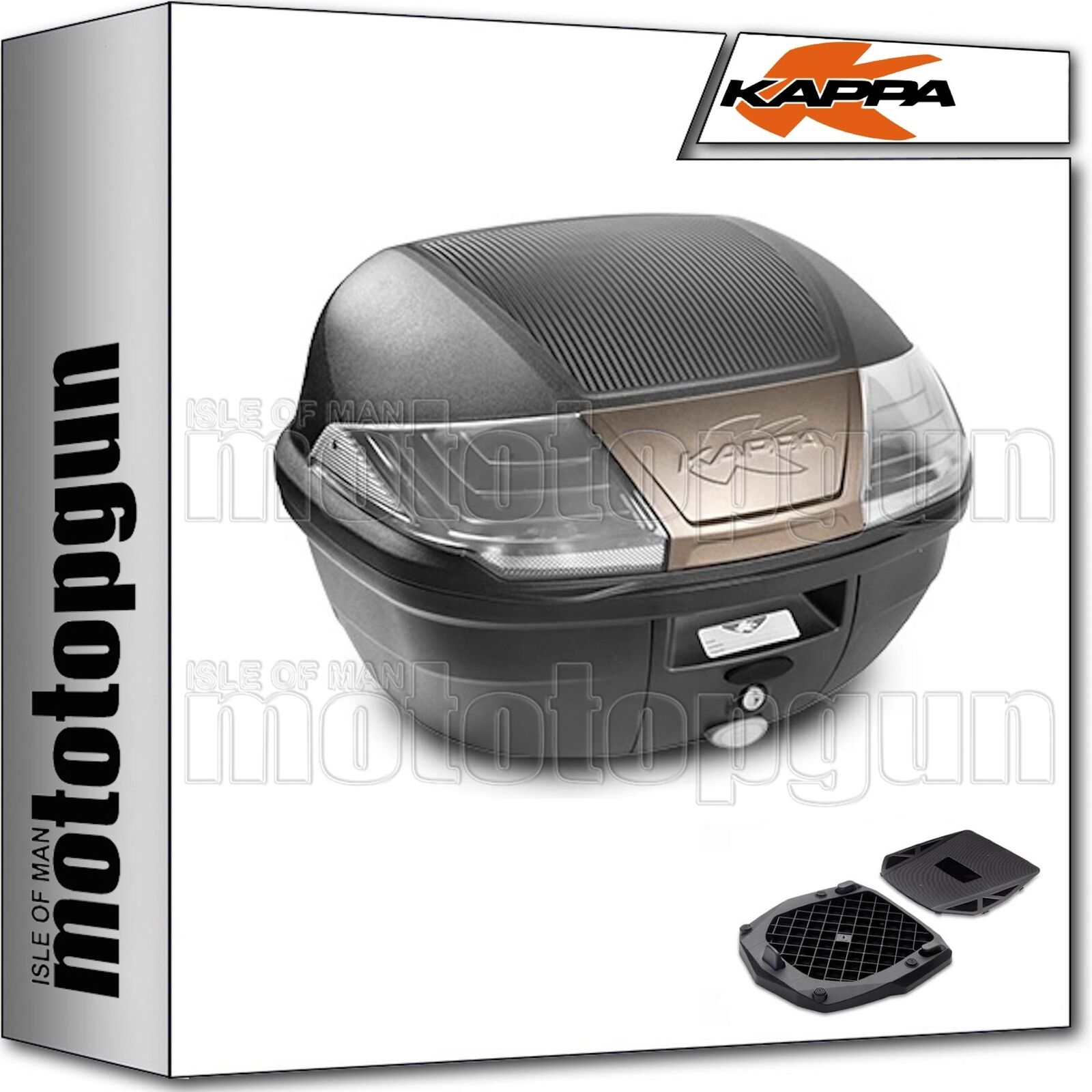KAPPA BAULETTO K400NT + ATTACCO TECH PIAGGIO BEVERLY 125 250 400 2007 07