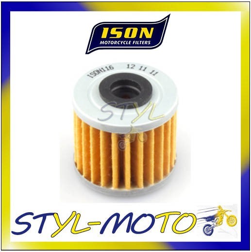 FILTRO OLIO MOTORE ISON 116 = HIFLO HF116 HM-HONDA CRE F 250 X 2009