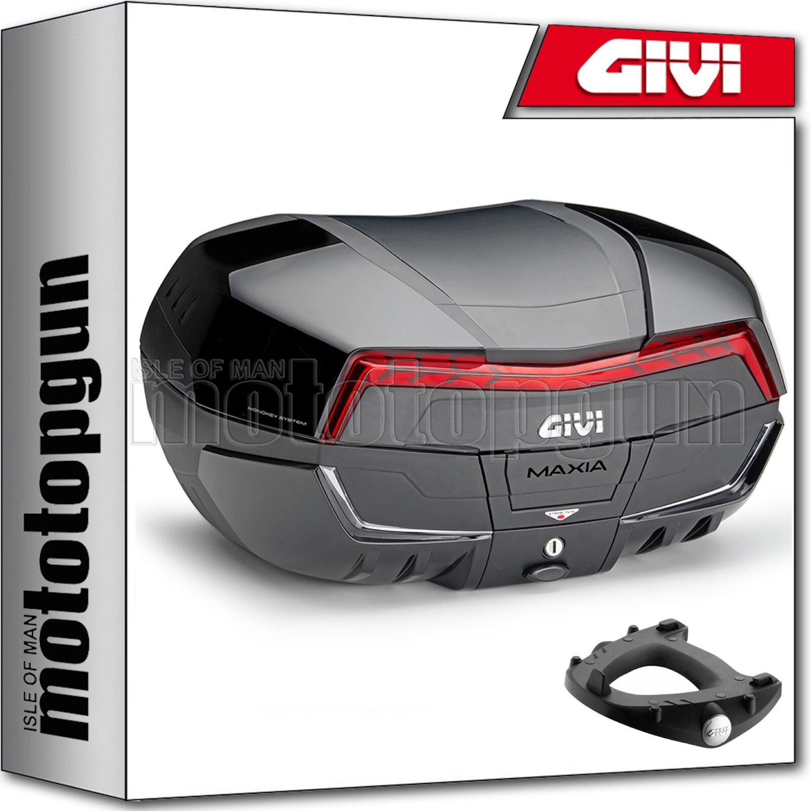 GIVI V58NN BAULETTO + ATTACCO MAXIA 5 PIAGGIO MP3 125-250-300-400 2006 06